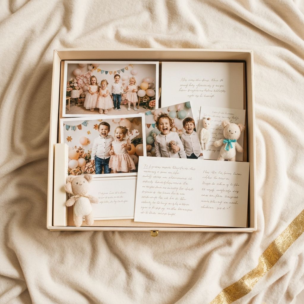 Caja de recuerdos personalizada de Kiddoz